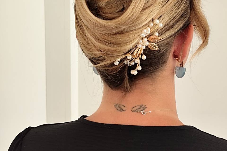 Chignon haut