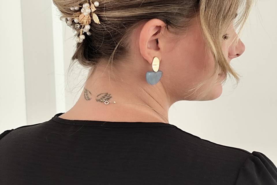 Chignon haut