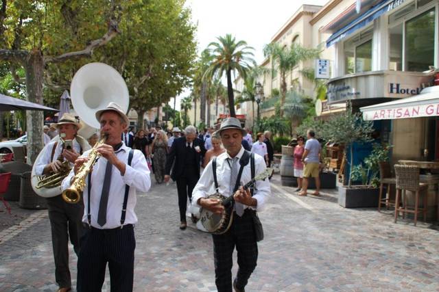 En route pour l'église