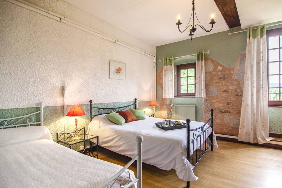 Chambre quadruple