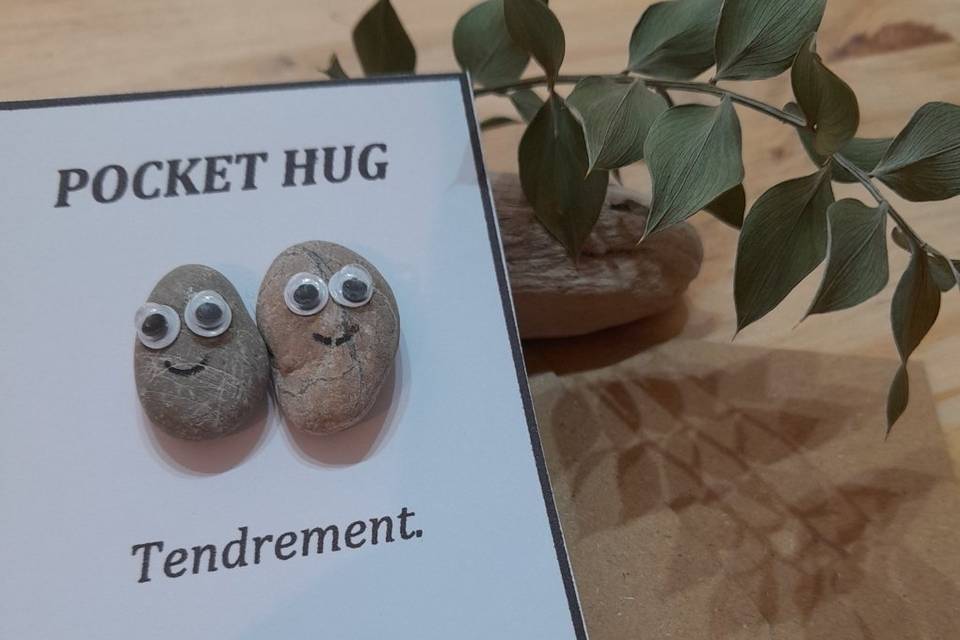 Pocket Hug galet de la Durance