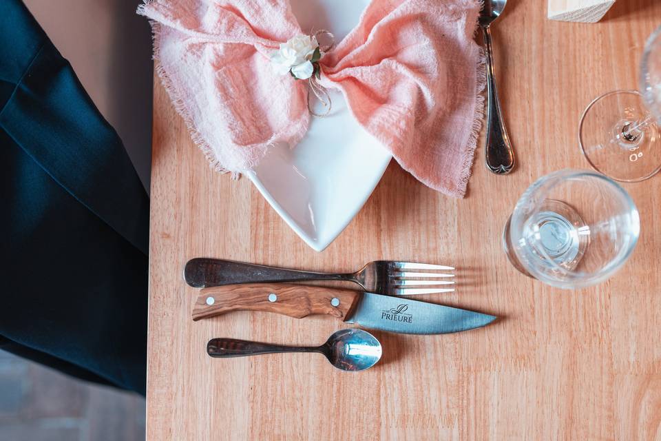 Exemple de décoration de table