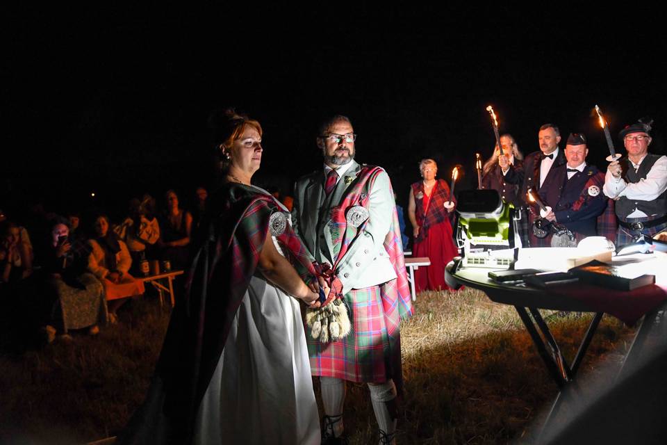 Cérémonie Mariage écossaise
