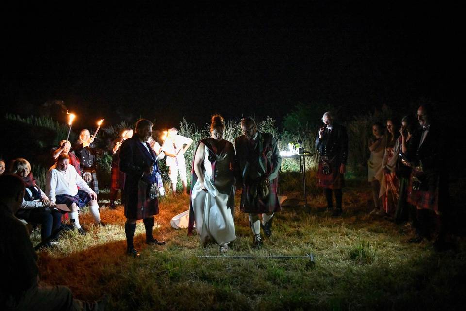 Cérémonie Mariage écossaise