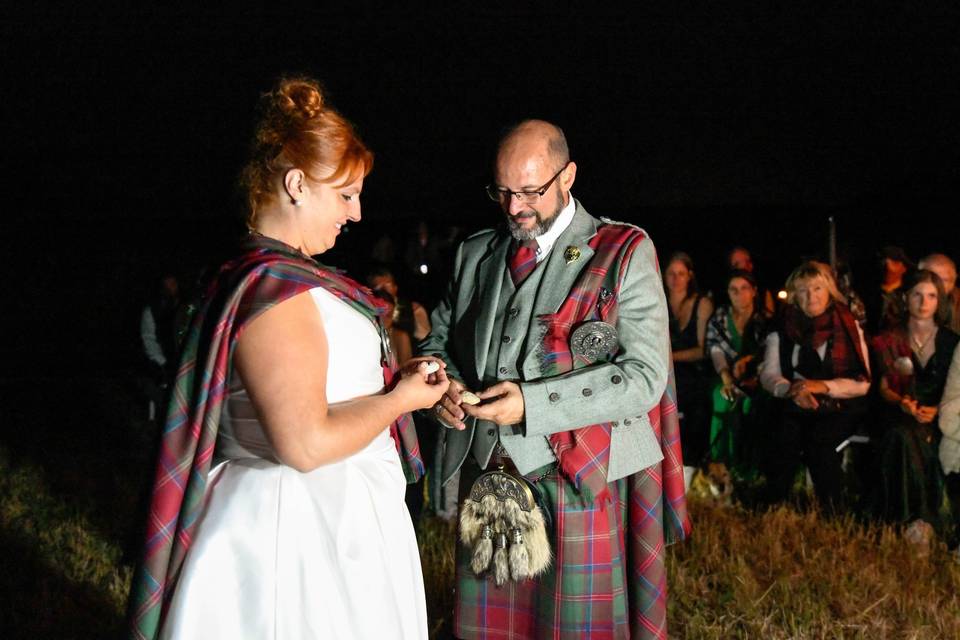 Cérémonie Mariage écossaise