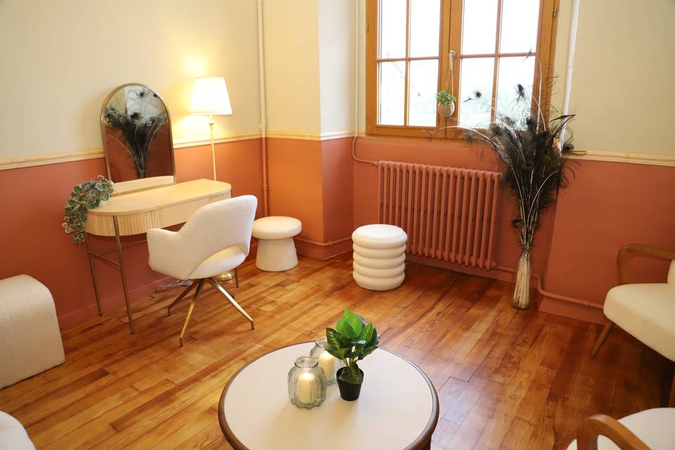 Salon privatif suite nuptiale