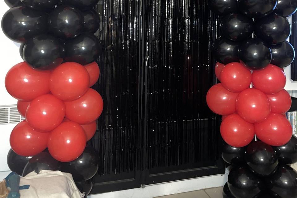 Arche de ballons thème f1