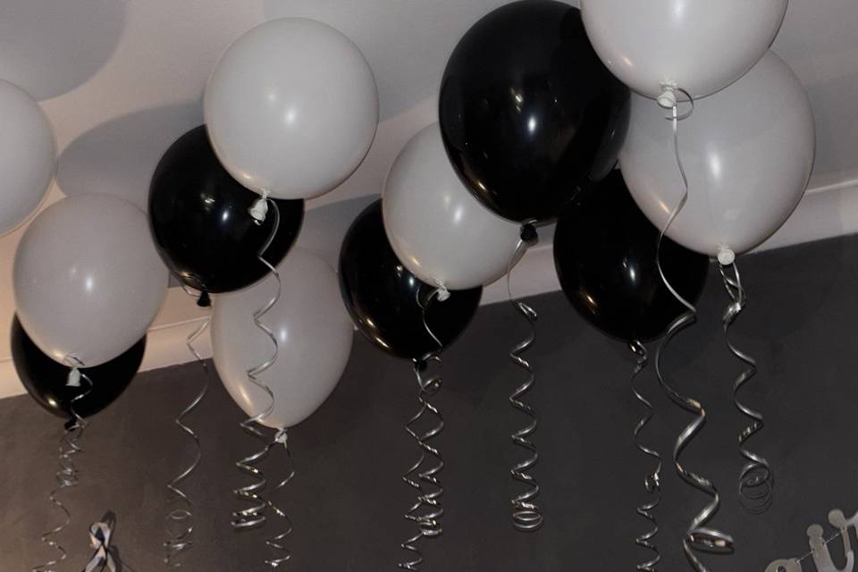 Ballons suspendues
