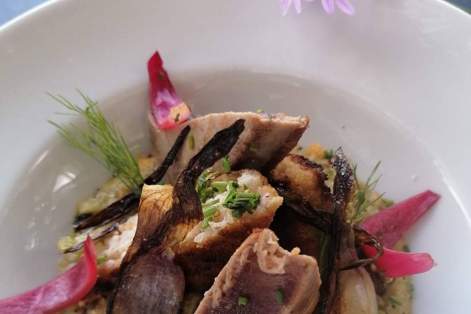Plat - Thon juste saisi