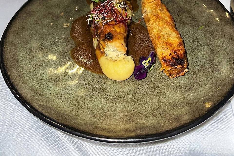 Plat à l'assiette