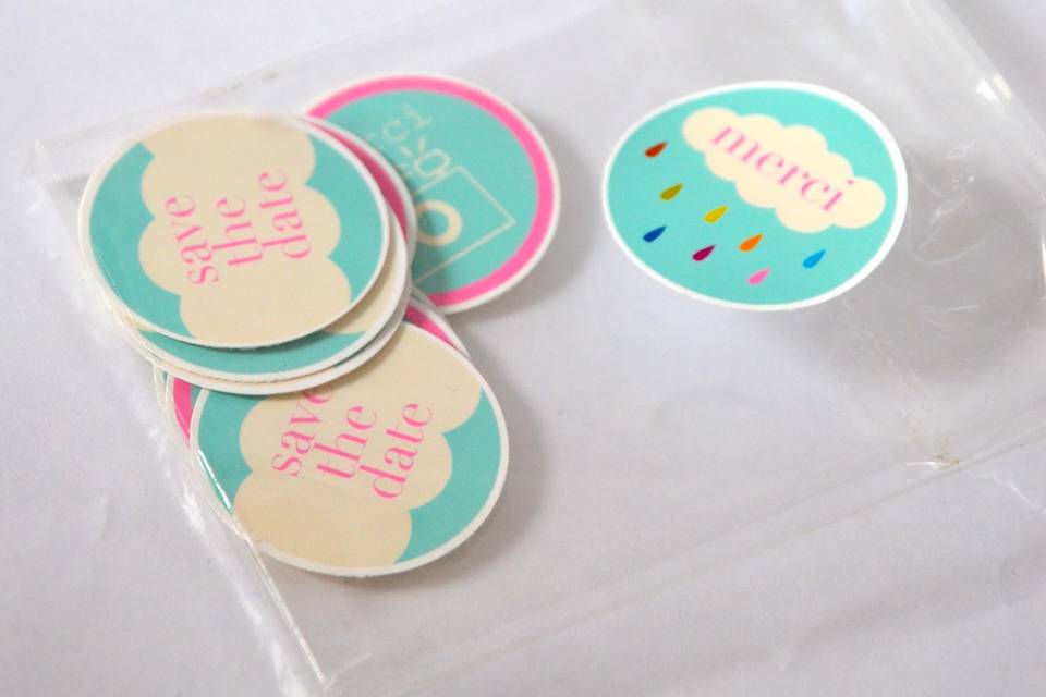 Stickers mariage 