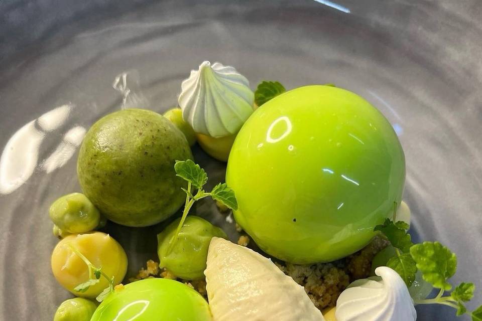 Dessert à l'assiette