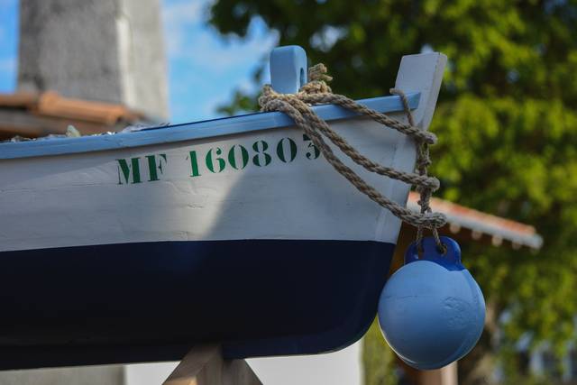 La barque de présentation