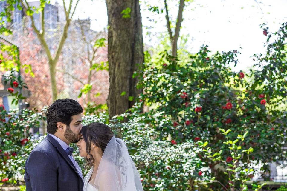 Séance couple Parc