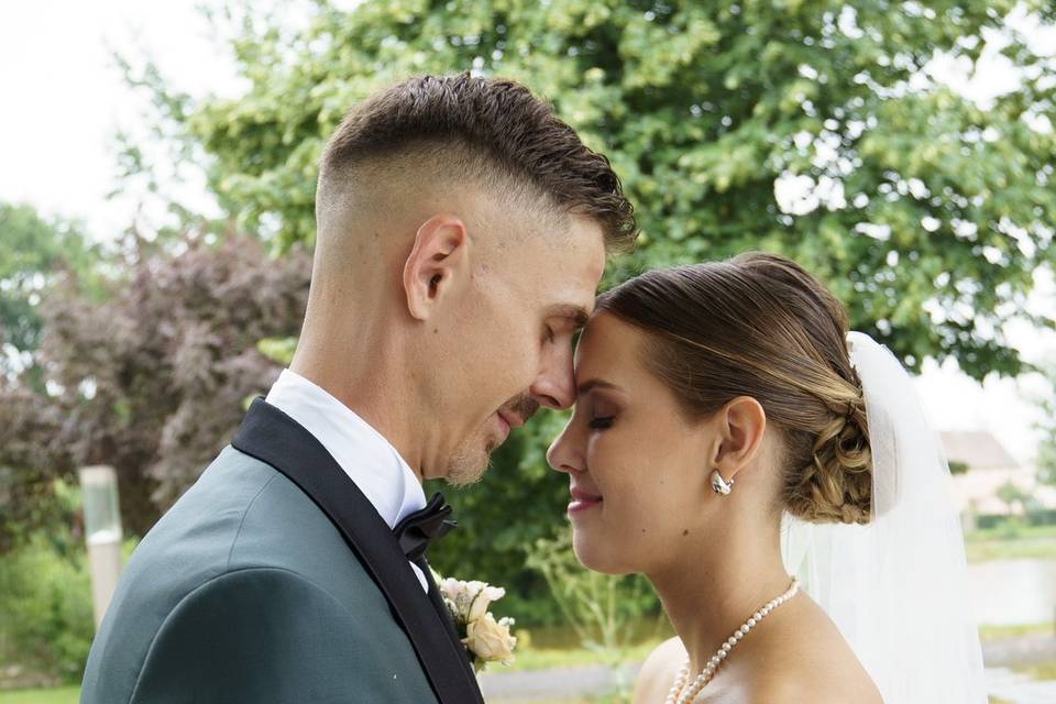 Portrait romantique couple