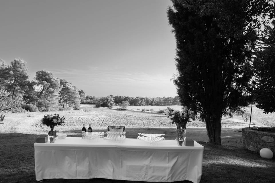 Préparation de la soirée