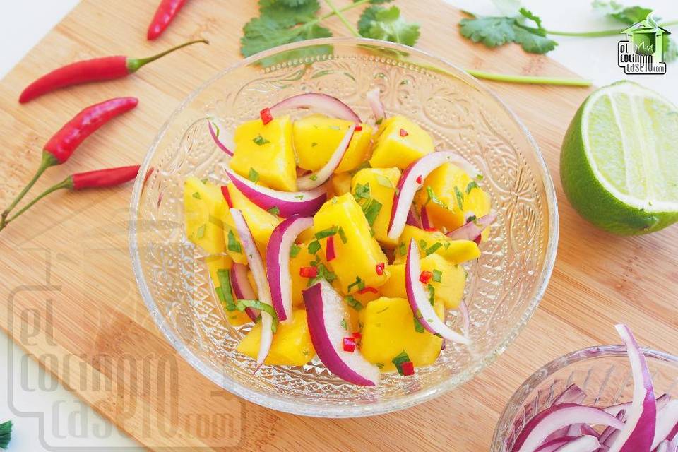 Ceviche de mango