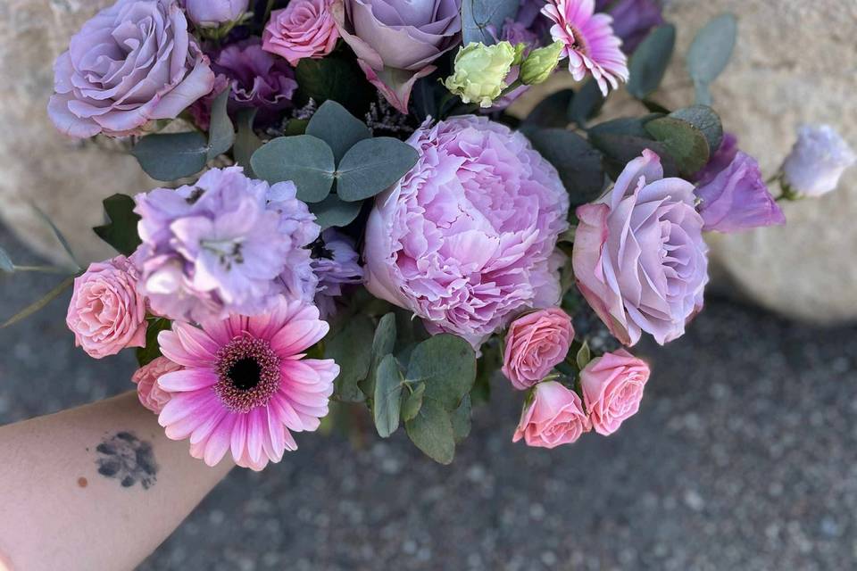 Bouquet pour centre de table