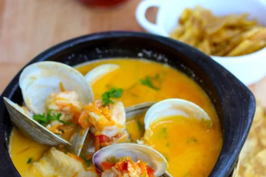 Cazuela de mariscos