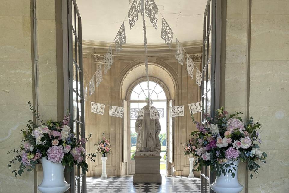 Déco entrée château