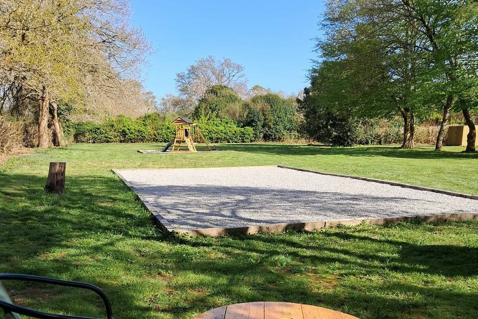 Terrain de pétanque