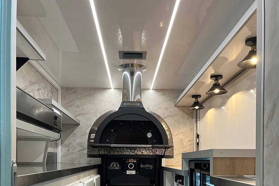 L'intérieur de notre camion