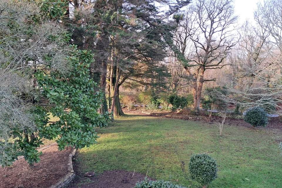 Espace extérieur couvert