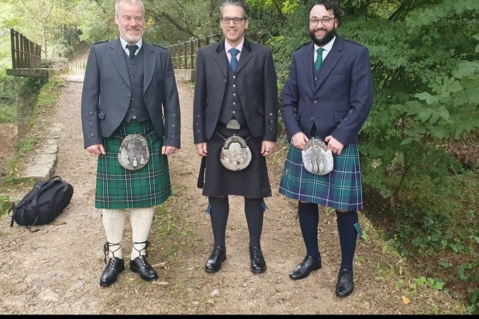 Mariage Ecosse a PUYCELSSI