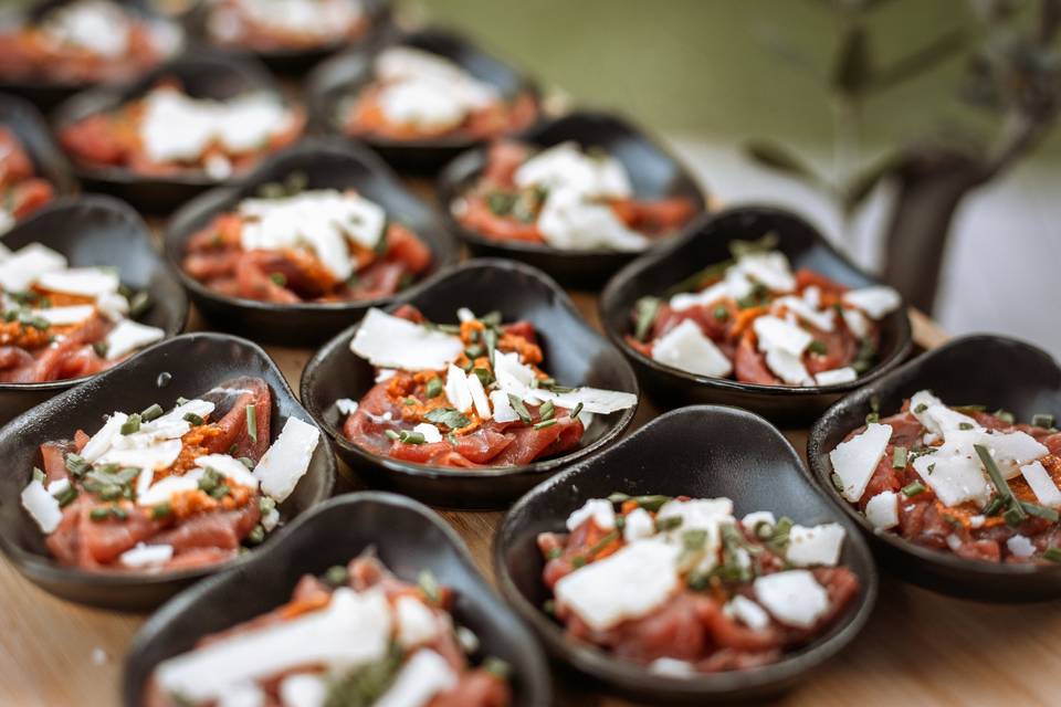 Carpaccio de boeuf