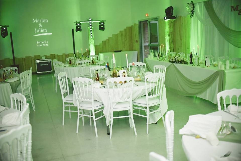 Thème vert et blanc