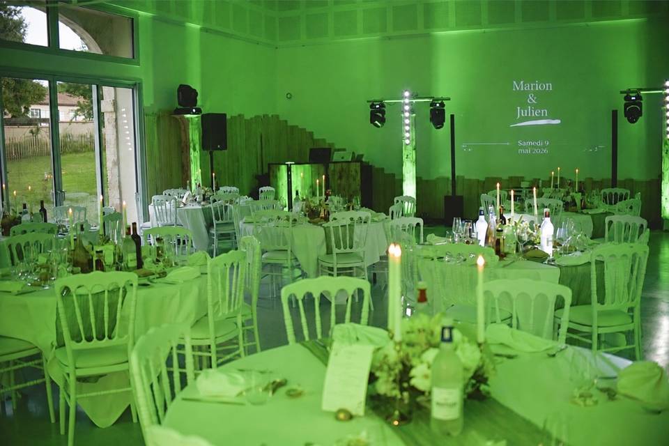 Thème vert et blanc