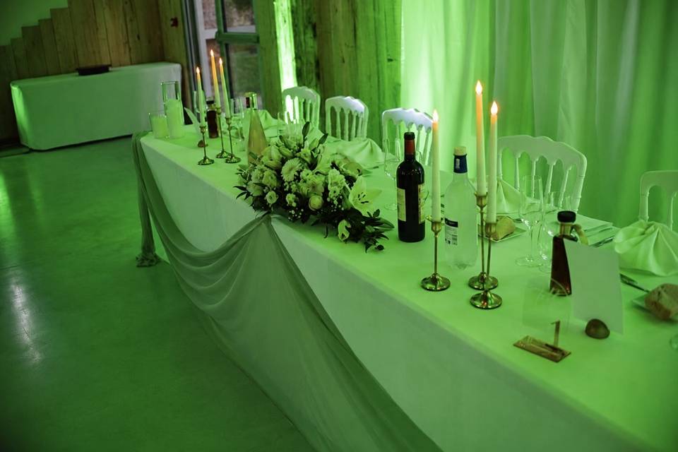 Table d'honneur