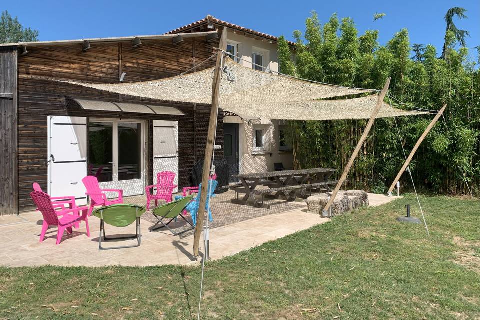 2 grands gîtes sur place