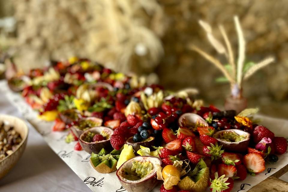 Plateau de fruits frais