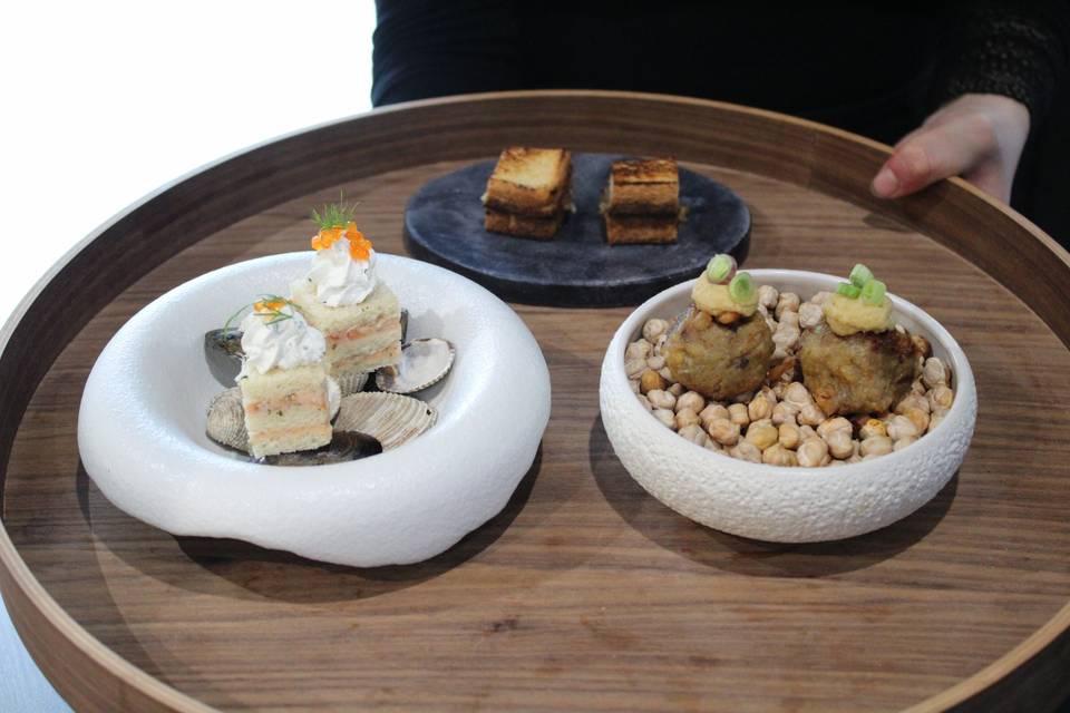 Trio d'amuse bouche