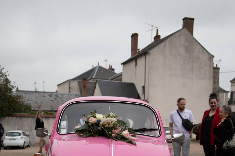 Voiture mariée