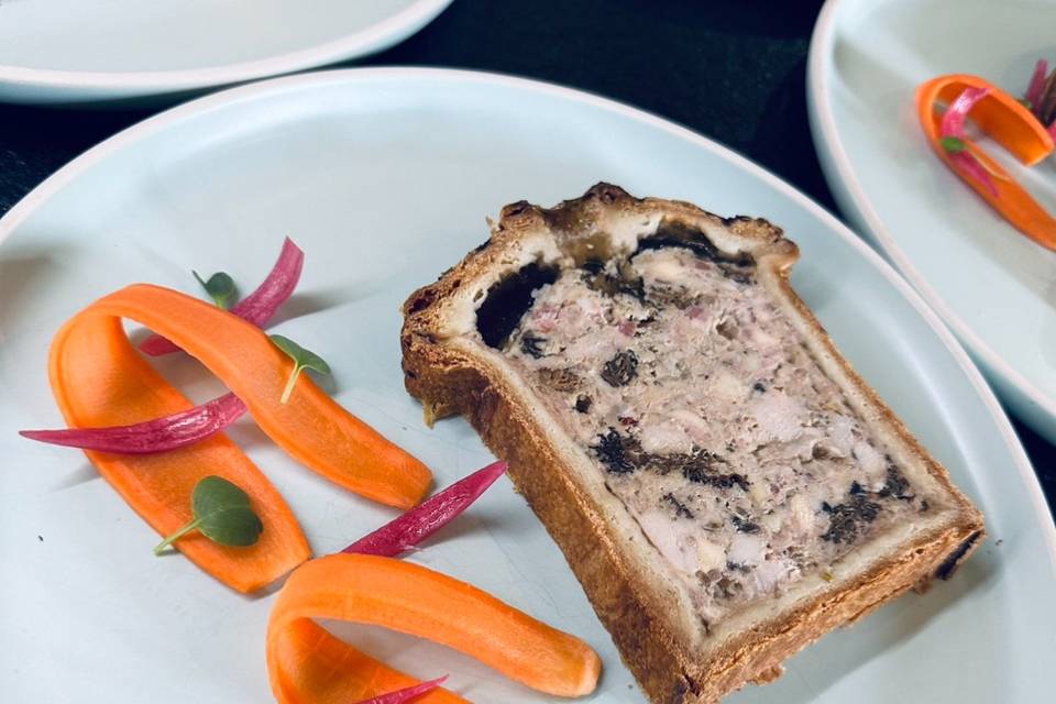 Pâté en croute aux morilles