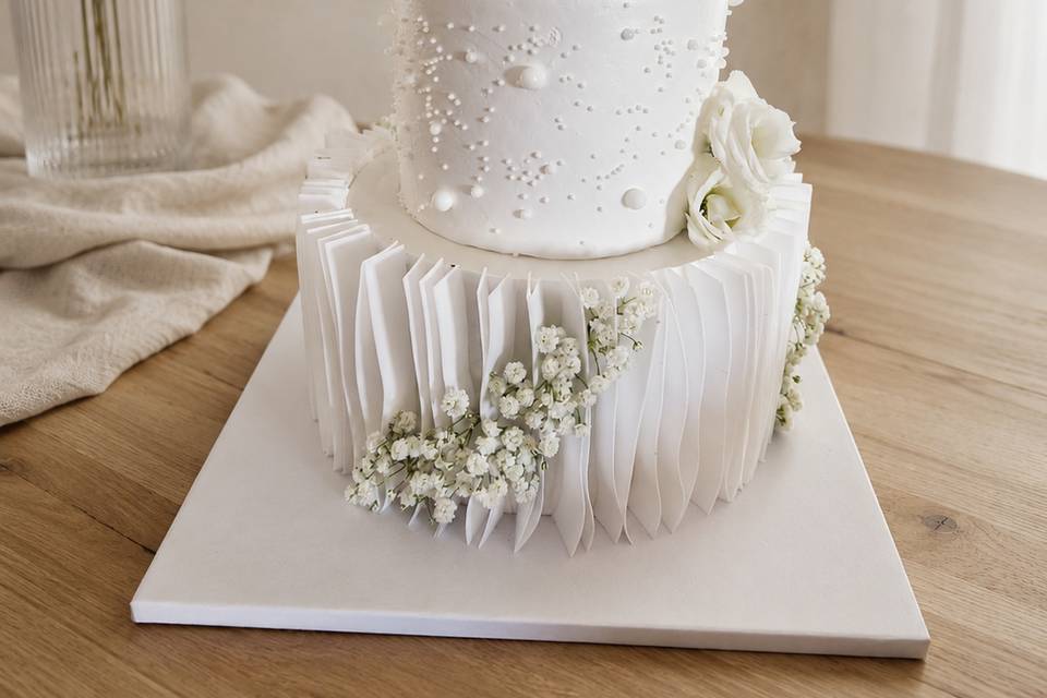 Gâteau blanc