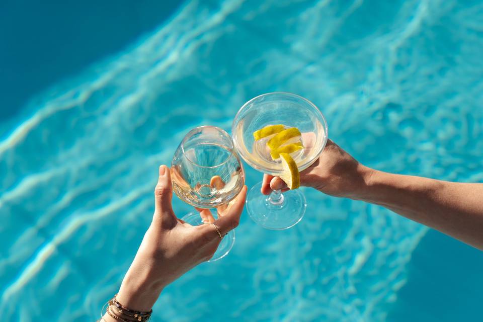 Piscine en rooftop