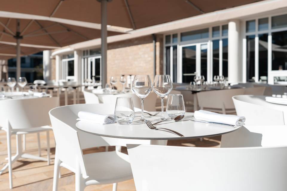 Terrasse du restaurant