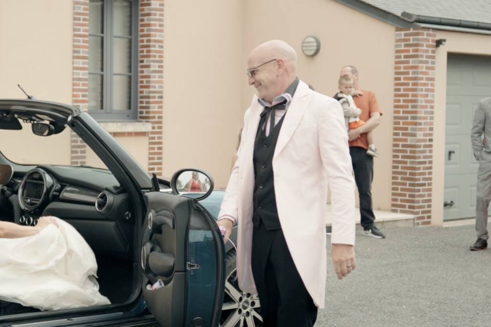 Arrivée à la mairie