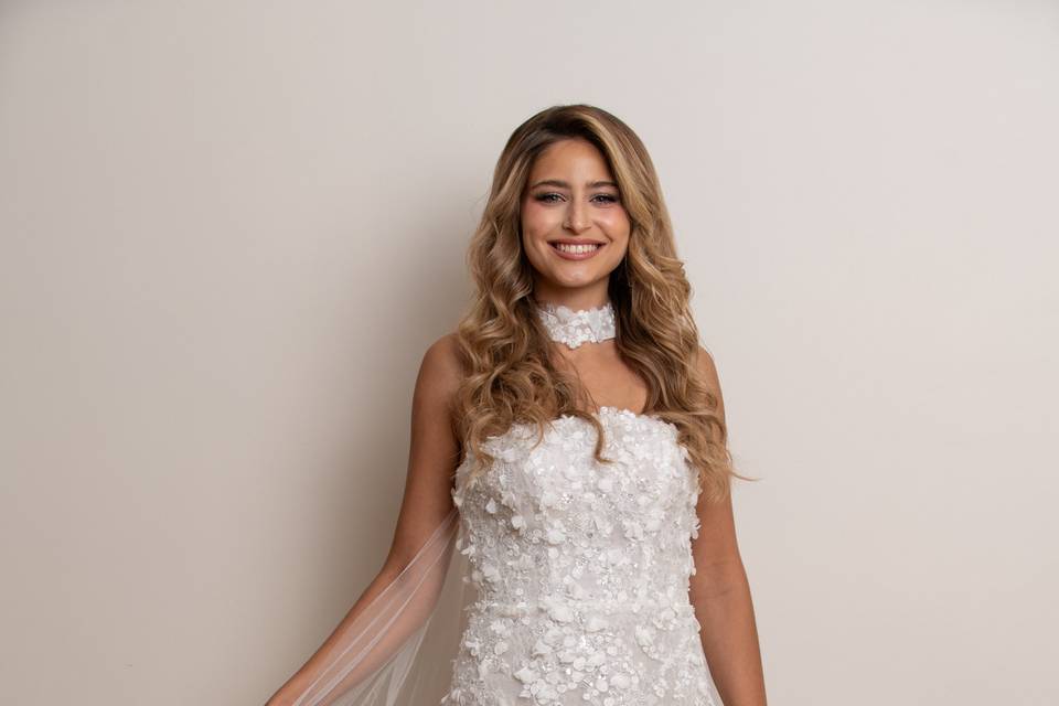Robe de mariée courte soirée