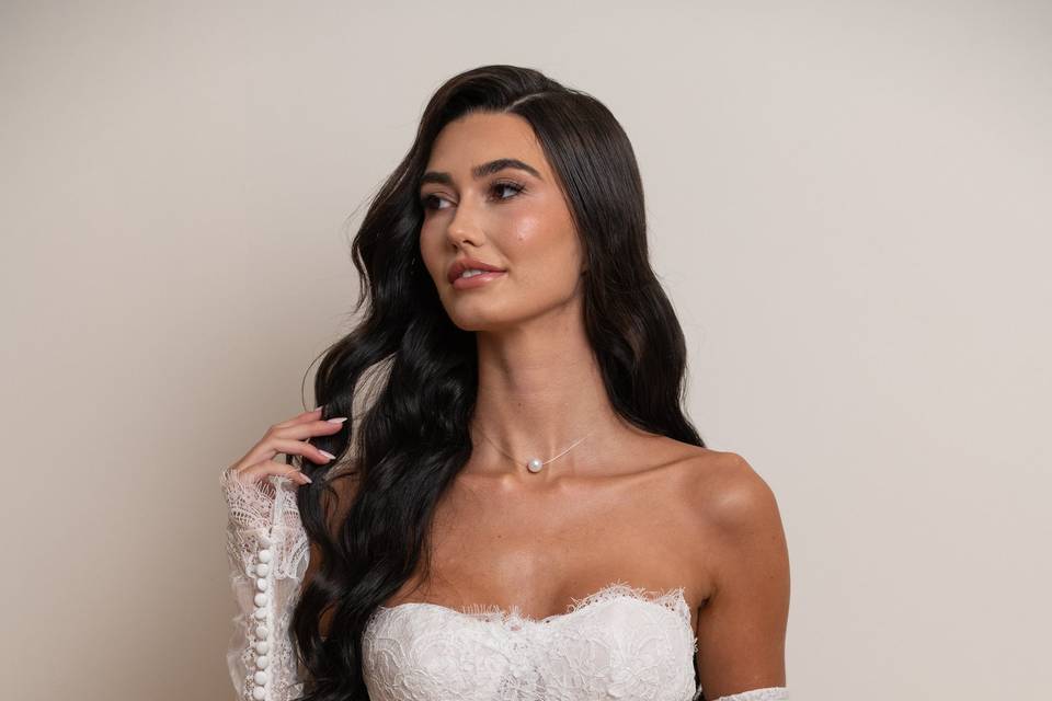 Robe de mariée courte dentelle