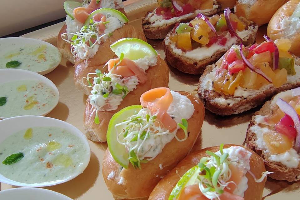 Navette au saumon