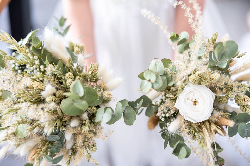 Bouquets de la mariée