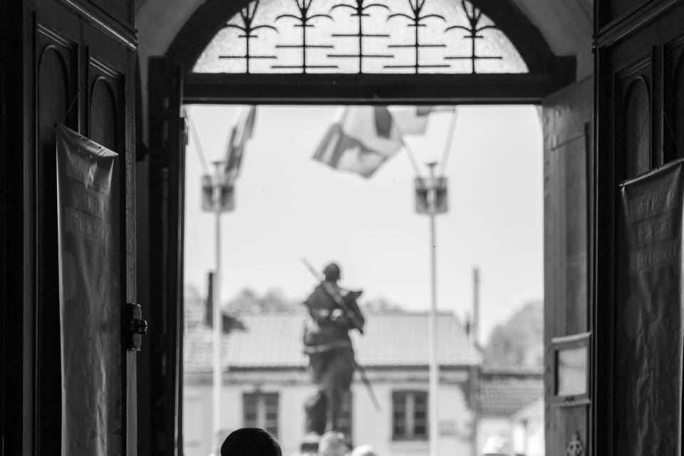 Entrée de l'église