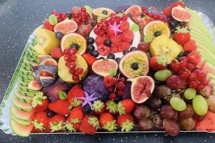 Plateau de fruits frais