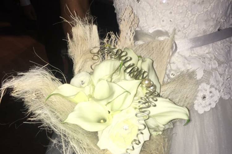 Bouquet de mariée nature