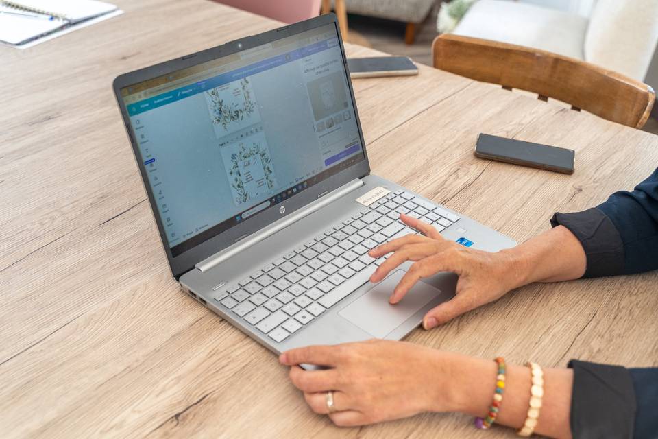 Clavier utilisation ordinateur