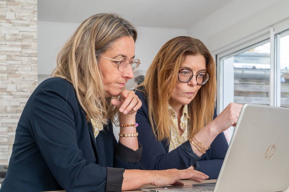 Écran collaboration informatique